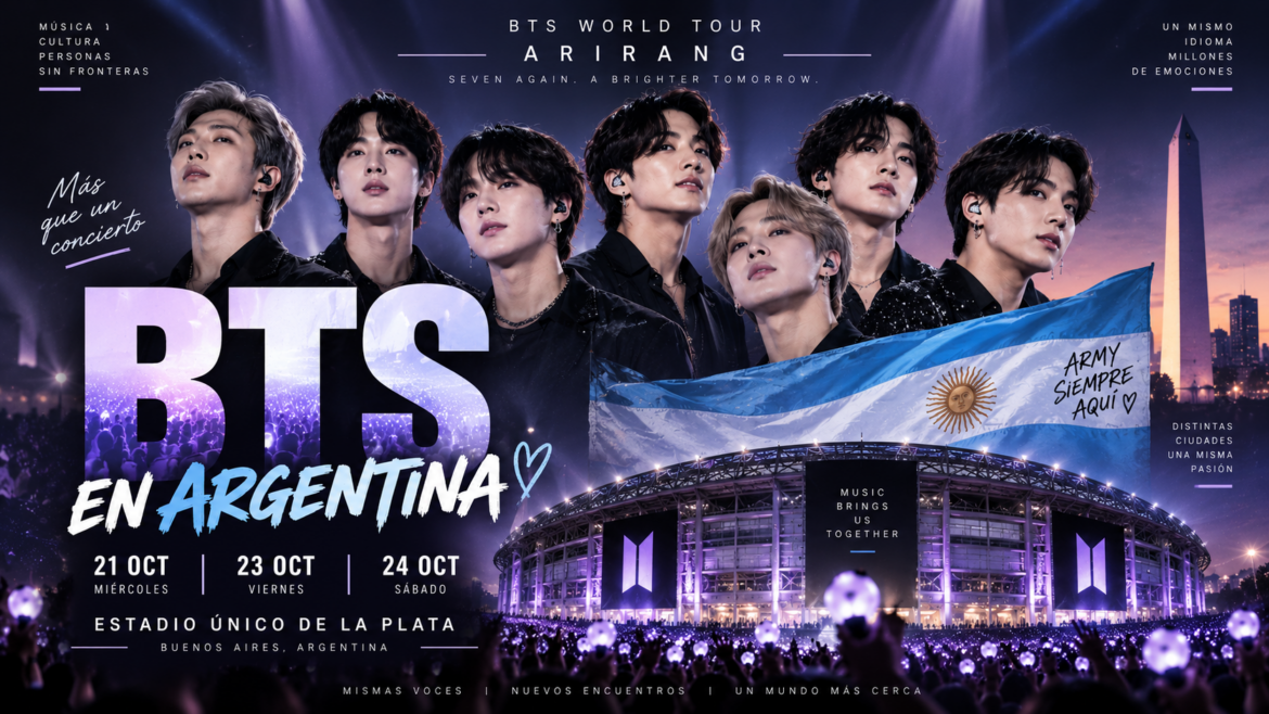 BTS llega a la Argentina