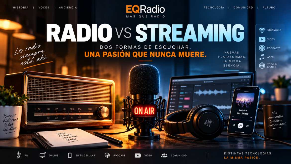 Radio vs. streaming: por qué la radio sigue más viva que nunca